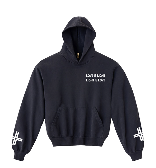 LIGHT BLACK HOODIE