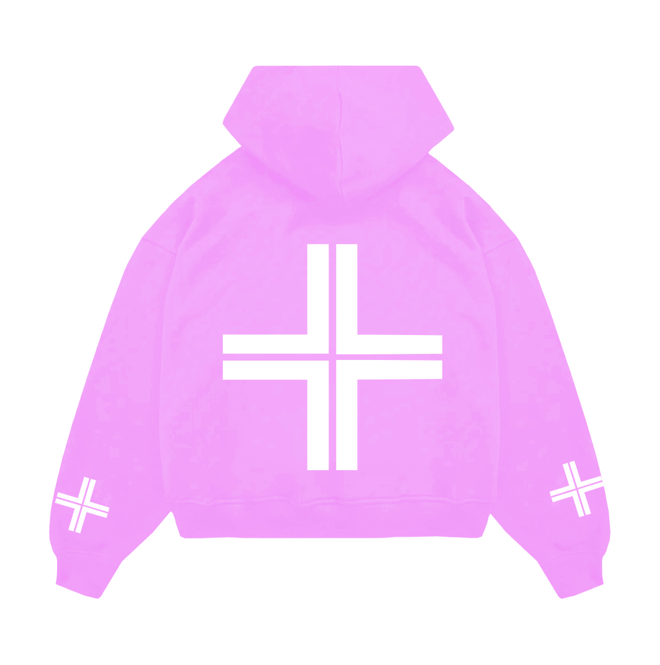 LIGHT PINK HOODIE